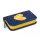 JOLLY Schulranzen-Set ERGONOMIC FLEXY Kunstfaser blau/gold