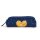 JOLLY Schulranzen-Set ERGONOMIC FLEXY Kunstfaser blau/gold