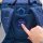 JOLLY Schulranzen-Set ERGONOMIC FLEXY Kunstfaser blau/gold