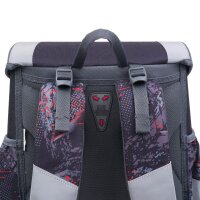 JOLLY Schulranzen-Set Classic Formula Kunstfaser schwarz/rot