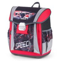 JOLLY Schulranzen-Set Classic Formula Kunstfaser schwarz/rot