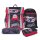 JOLLY Schulranzen-Set Classic Formula Kunstfaser schwarz/rot