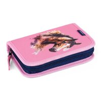 JOLLY Schulranzen-Set Classic Best Friends Forever Kunstfaser rosa/blau  ( 9940-9311 )