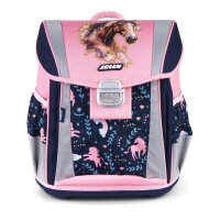 JOLLY Schulranzen-Set Classic Best Friends Forever Kunstfaser rosa/blau  ( 9940-9311 )