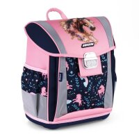 JOLLY Schulranzen-Set Classic Best Friends Forever Kunstfaser rosa/blau  ( 9940-9311 )