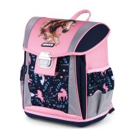 JOLLY Schulranzen-Set Classic Best Friends Forever Kunstfaser rosa/blau  ( 9940-9311 )