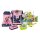 JOLLY Schulranzen-Set Classic Best Friends Forever Kunstfaser rosa/blau  ( 9940-9311 )