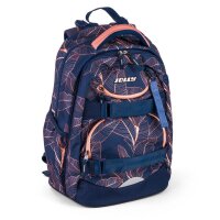 JOLLY Schulrucksack Next Gen Kunstfaser blau/rosa  ( 9940-9317 )