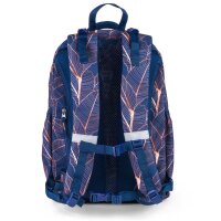 JOLLY Schulrucksack Next Gen Kunstfaser blau/rosa  ( 9940-9317 )