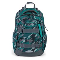 JOLLY Schulrucksack Next Gen Kunstfaser grün/schwarz