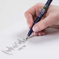 Tombow Fudenosuke Brush-Pens schwarz, 1 Set