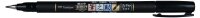 Tombow Fudenosuke Brush-Pens schwarz, 1 Set
