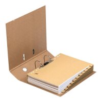 OXFORD Touareg Ordner beige Karton 8,0 cm DIN A4, 1 St.