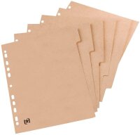 OXFORD Ordnerregister Touareg DIN A4 Vollformat blanko...