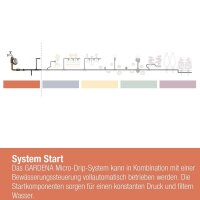 GARDENA Gartenschlauchverbinder Micro-Drip-System 13222-20 13 mm (1/2 Zoll) Wasseranschluss, 26,5 mm (G 3/4 Zoll) Gewinde, 1 St.