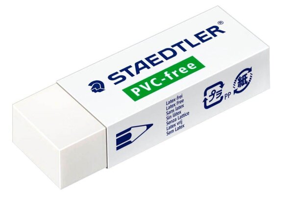 STAEDTLER Radiergummis PVC-free weiß, 1 St.