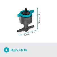 GARDENA Reihentropfer für Tropfschlauch Micro-Drip-System