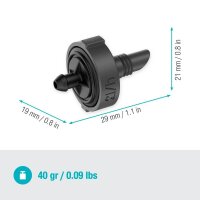 GARDENA Endtropfer für Tropfschlauch Micro-Drip-System, 10 St.