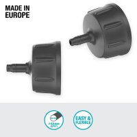 GARDENA Hahnanschluss Micro-Drip-System 13224-20 4,6 mm...