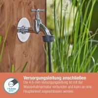 GARDENA Hahnanschluss Micro-Drip-System 13224-20 4,6 mm (3/16 Zoll) Wasseranschluss, 26,5 mm (G 3/4 Zoll) Gewinde, 1 St.
