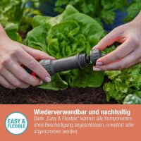 GARDENA Hahnanschluss Micro-Drip-System 13224-20 4,6 mm (3/16 Zoll) Wasseranschluss, 26,5 mm (G 3/4 Zoll) Gewinde, 1 St.