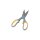 WESTCOTT Schere TITANIUM Super grau-gelb 21,0 cm
