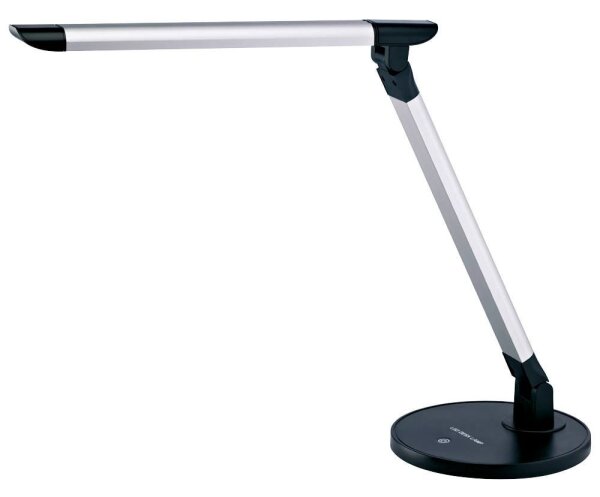 ALCO 9157 LED Schreibtischlampe silber/schwarz 8 W