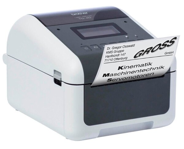 brother TD-4210D Etikettendrucker weiß, schwarz