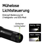 GP C32 LED Taschenlampe schwarz 10,6 cm, 1 St.