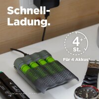 GP ReCyko USB-Akku-Schnellladegerät inkl. Akkus