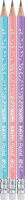 maped BLACKPEPS Bleistifte HB rose, hellblau, flieder mit...