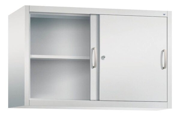 CP Aufsatz-Schiebetürenschrank C 2000 Acurado, 2045-00 S10084 lichtgrau 1 Fachboden 120,0 x 40,0 x 79,0 cm