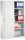 CP Schiebetürenschrank C 2000 Acurado, 2040-00 S10165 lichtgrau 4 Fachböden 120,0 x 40,0 x 195,0 cm