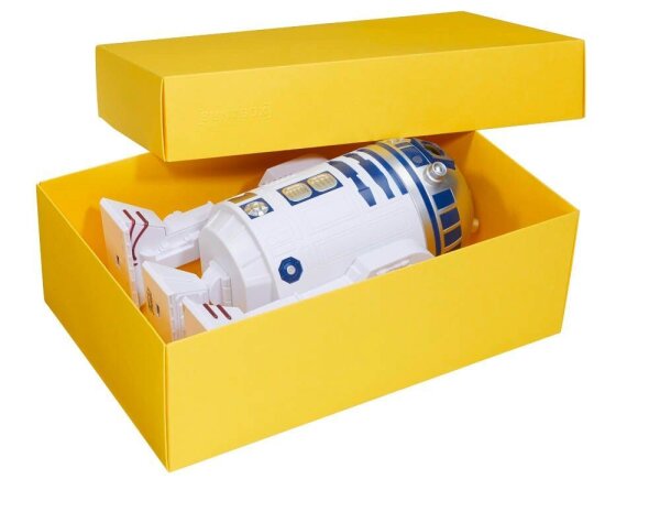 BUNTBOX M Geschenkboxen 1,1 l gelb 17,0 x 11,0 x 6,0 cm, 3 St.