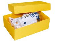 BUNTBOX M Geschenkboxen 1,1 l gelb 17,0 x 11,0 x 6,0 cm,...
