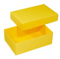 BUNTBOX M Geschenkboxen 1,1 l gelb 17,0 x 11,0 x 6,0 cm, 3 St.