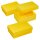 BUNTBOX M Geschenkboxen 1,1 l gelb 17,0 x 11,0 x 6,0 cm, 3 St.