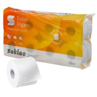 Satino Toilettenpapier SMART 3-lagig Recyclingpapier, 8...