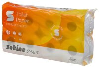 Satino Toilettenpapier SMART 3-lagig Recyclingpapier, 8...