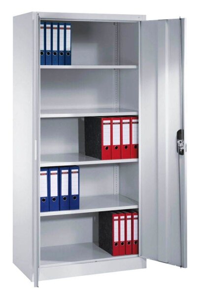 CP Stahlschrank C 2000 Acurado 9280-000 S10742 lichtgrau 4 Fachböden 93,0 x 50,0 x 195,0 cm, aufgebaut, 1 St.