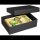 2 BUNTBOX L Geschenkboxen 3,6 l schwarz 26,6 x 17,2 x 7,8 cm  ( 71-8 )