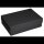 2 BUNTBOX L Geschenkboxen 3,6 l schwarz 26,6 x 17,2 x 7,8 cm  ( 71-8 )