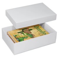 2 BUNTBOX L Geschenkboxen 3,6 l weiß 26,6 x 17,2 x...