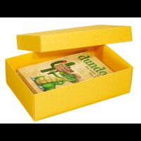 BUNTBOX L Geschenkboxen 3,6 l gelb 26,6 x 17,2 x 7,8 cm,...