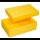 BUNTBOX L Geschenkboxen 3,6 l gelb 26,6 x 17,2 x 7,8 cm, 2 St.