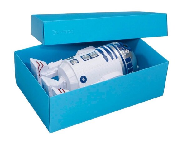 BUNTBOX XL Geschenkboxen 8,6 l blau 34,0 x 22,0 x 11,5 cm  ( 72-2 )