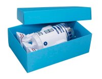 BUNTBOX XL Geschenkboxen 8,6 l blau 34,0 x 22,0 x 11,5 cm...