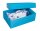 BUNTBOX XL Geschenkboxen 8,6 l blau 34,0 x 22,0 x 11,5 cm  ( 72-2 )