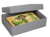BUNTBOX L Geschenkboxen 3,6 l grau 26,6 x 17,2 x 7,8 cm,...