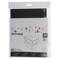 BUNTBOX Geburtstag M Geschenkboxen-Set weiß, 3 St.